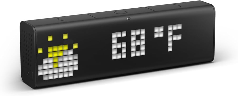 LaMetric TIME LM 37X8 スマート時計 Amazon.com: LaMetric TIME Wi-Fi Clock for Smart Home - Social